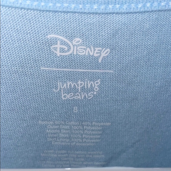 Disney Blue Elsa Casual Dress for Kids - Picture 5 of 6